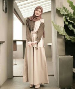 Gamis Premium Mix Color Premium - Gamis Kondangan & Kantor Aesthetic