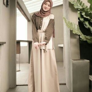 Gamis Premium Mix Color Premium - Gamis Kondangan & Kantor Aesthetic