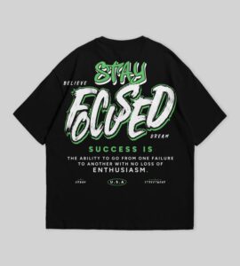 Kaos Trend New Design Modern Grafity Stay Focused