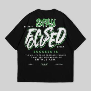 Kaos Trend New Design Modern Grafity Stay Focused