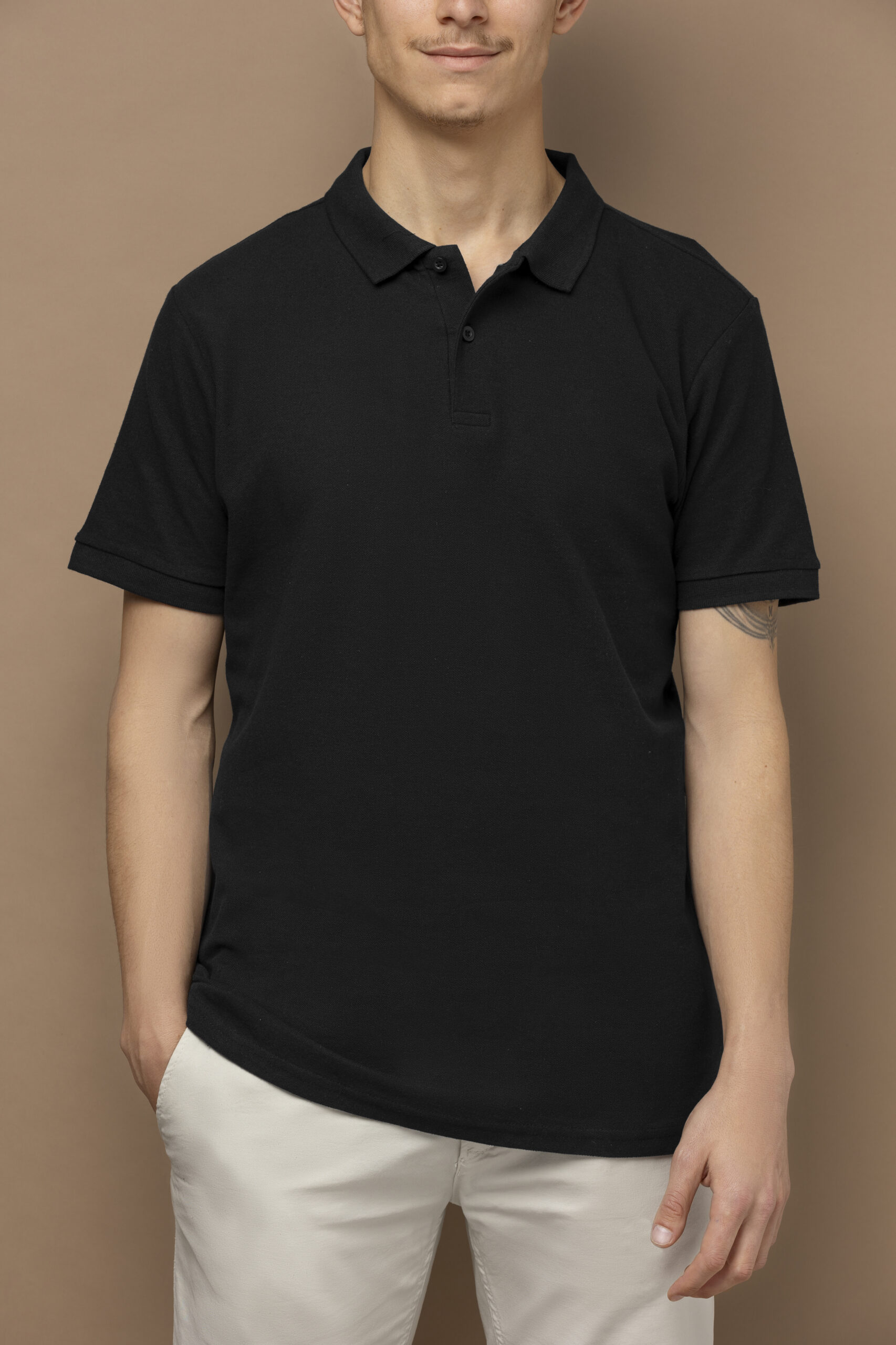 Polo Hitam Polos